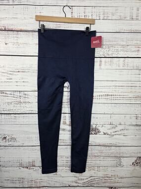 Anti Women's everyday solutions seamless compression leggings in navy blue